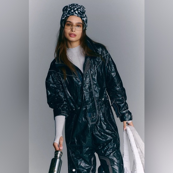 Free People Rough Rider Tyvek Jumpsuit Medium NWT - Picture 5 of 16